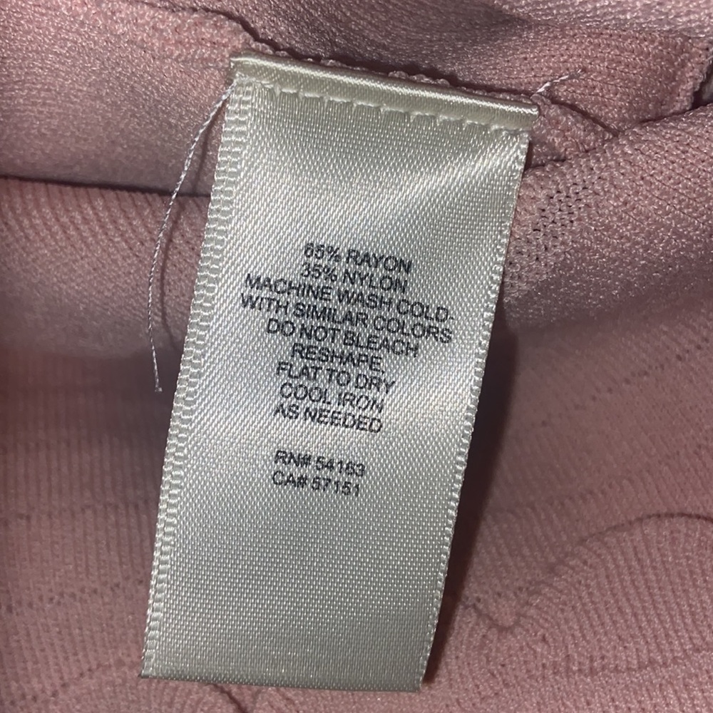 Eliza J Pastel Pink Off Or On Shoulders Shape Forming Dress View 6